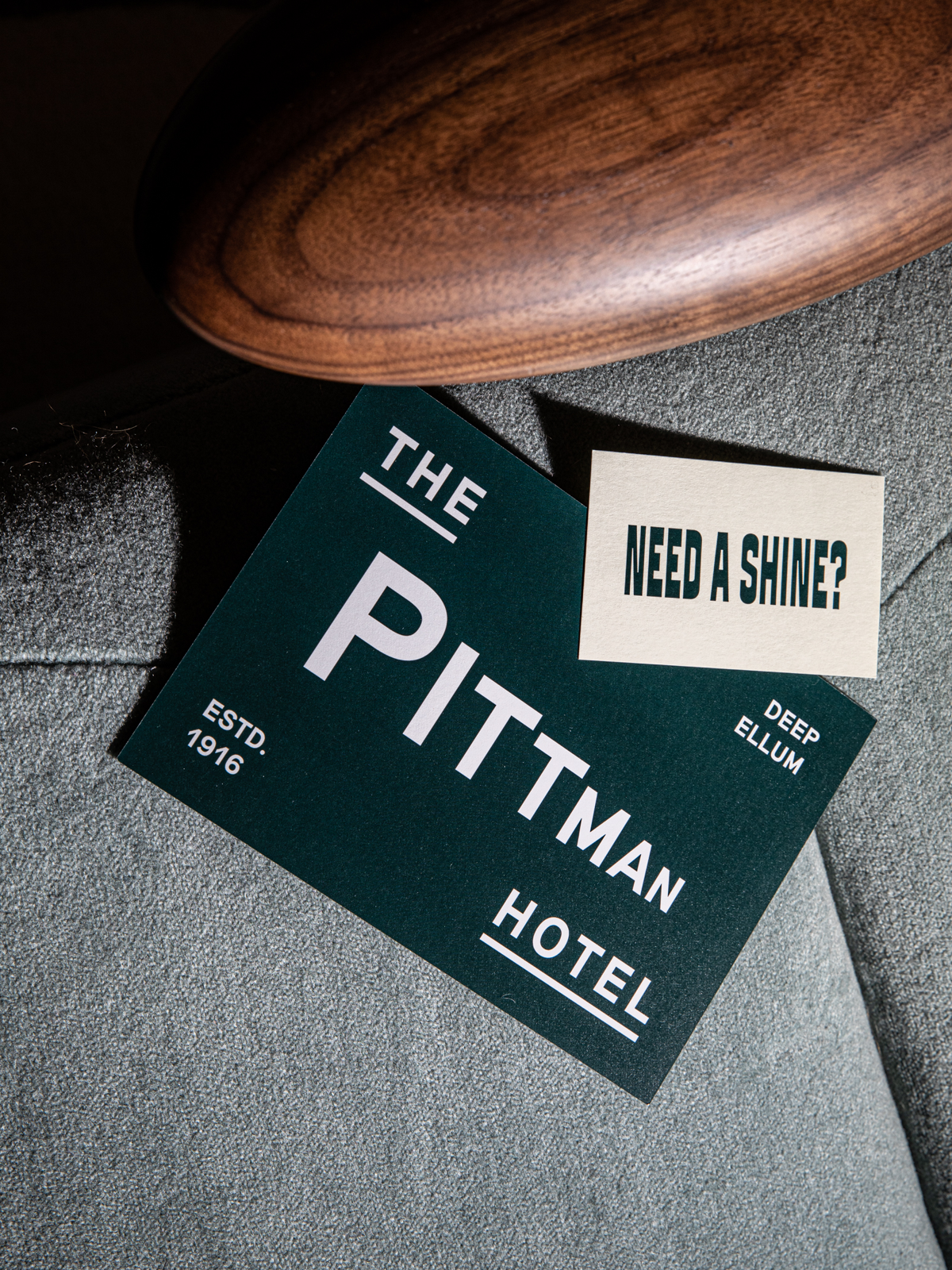 Cards from The Pittman Hotel in Dallas, TX