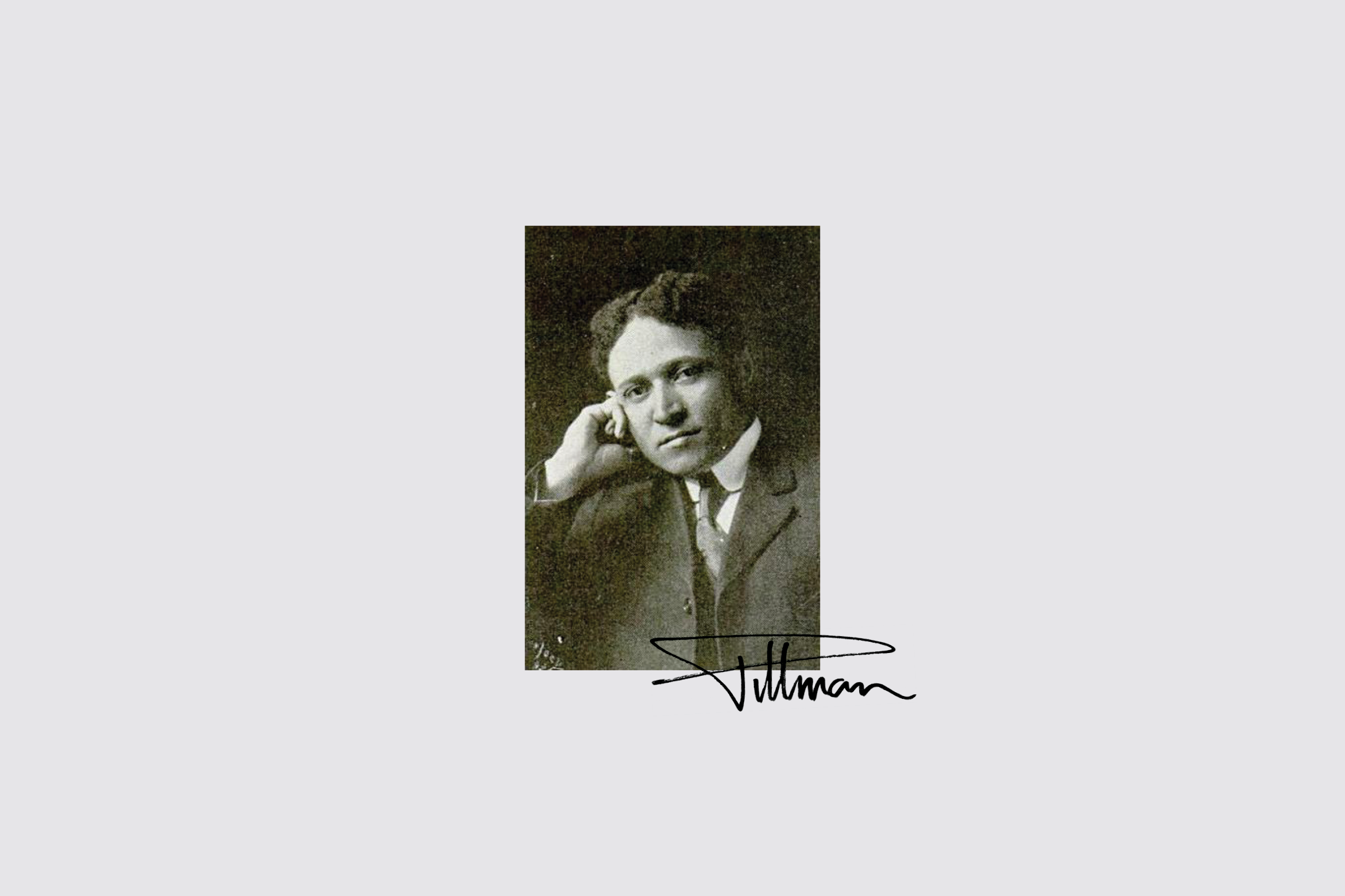 Photo of William Sidney Pittman against an off-white background